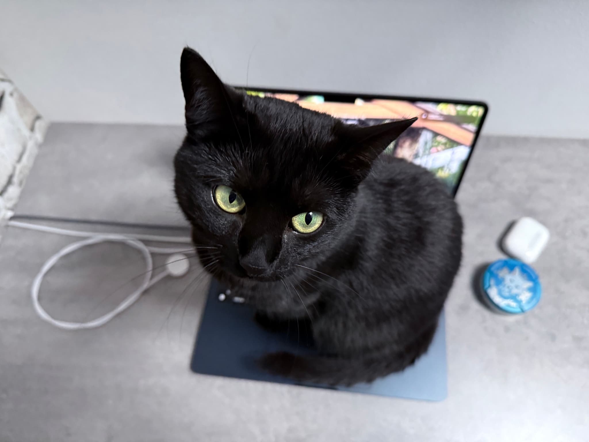 on a heater